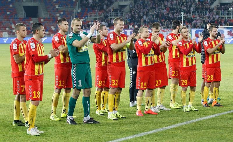 Football. PKO BP Ekstraklasa. Gornik Zabrze - Korona Kielce. 08.11.2015