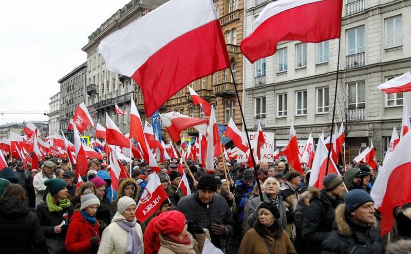 Freedom and Solidarity March. Warsaw. 13.12.2015