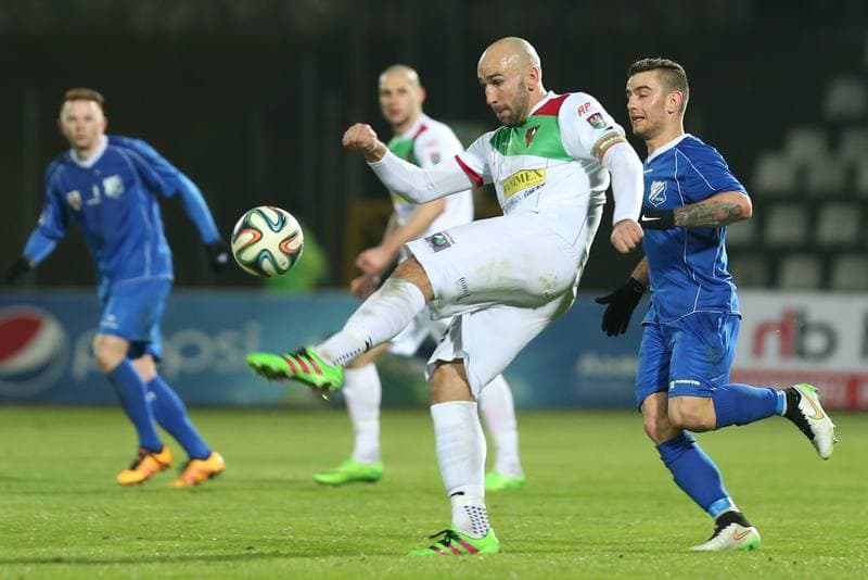 Football. I Liga. Zaglebie Sosnowiec - MKS Kluczbork. 20.03.2016