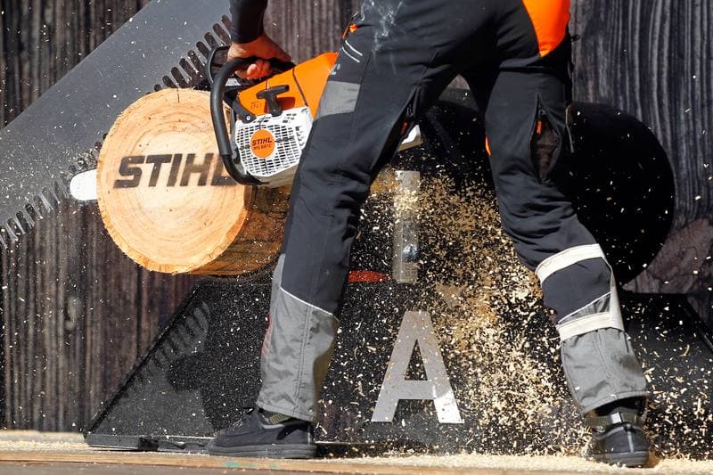 Lumberjack Championships. Stihl Timbersports. 06.10.2018