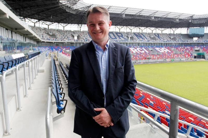 Football. Gornik Zabrze. Press Conference. 27.05.2016