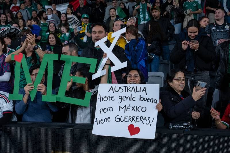 Football. International Friendly. Australia - Mexico. 09.06.2026