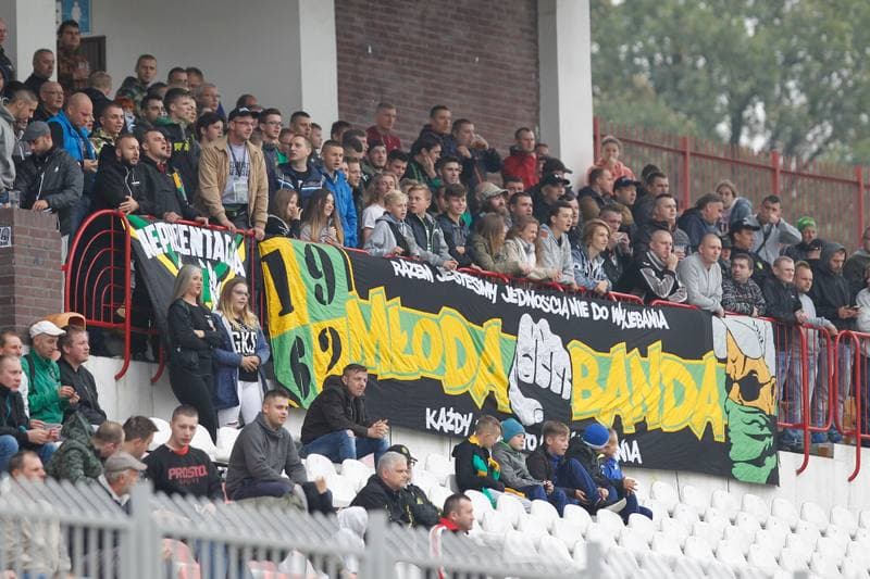 Football. II Liga. GKS 1962 Jastrzebie - Rozwoj Katowice. 21.10.2017