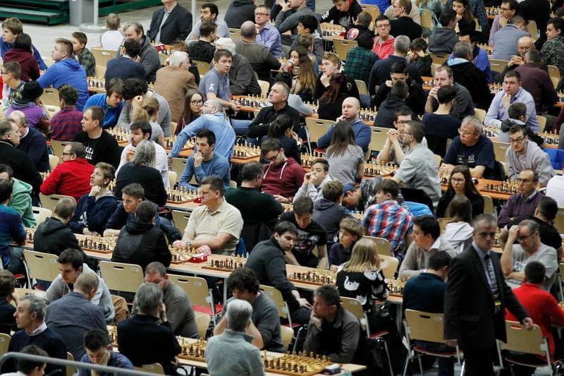 Chess. European Blitz Championship. 15.12.2017