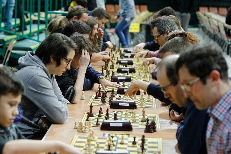 Chess. European Blitz Championship. 15.12.2017