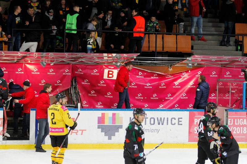 Ice Hockey. Polska Hokej Liga. Tauron KH GKS Katowice - GKS Tychy. 14.01.2018