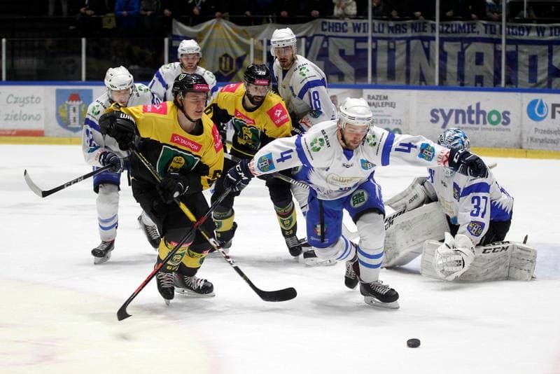 Ice Hockey. Polska Hokej Liga. Unia Oswiecim - Tauron KH GKS Katowice. 24.02.2019