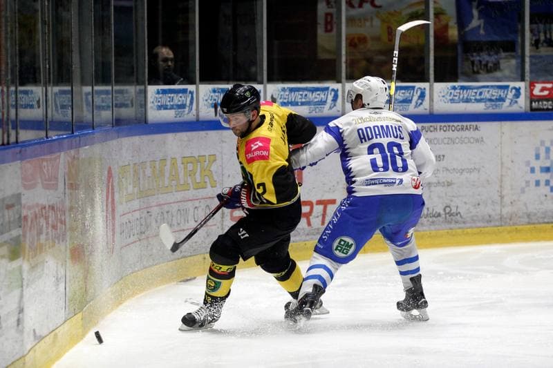 Ice Hockey. Polska Hokej Liga. Unia Oswiecim - Tauron KH GKS Katowice. 24.02.2019