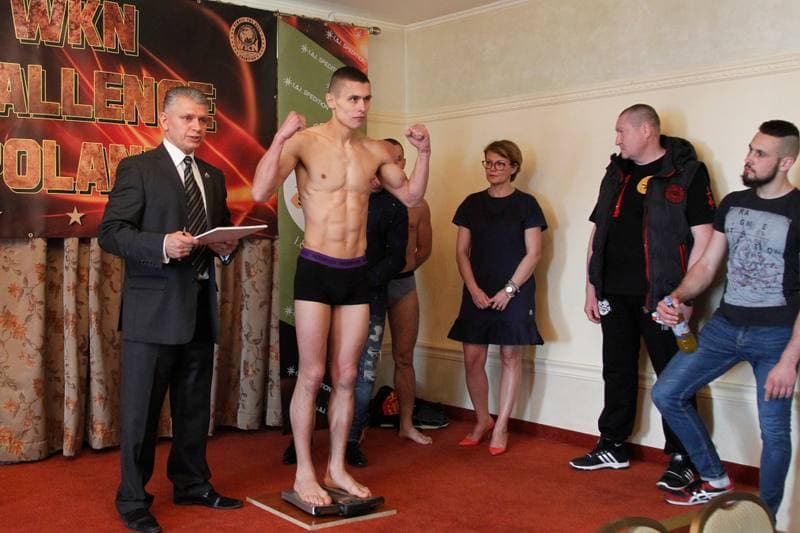 Kick-Boxing. WKN Challenge. Weigh-In. 11.05.2017