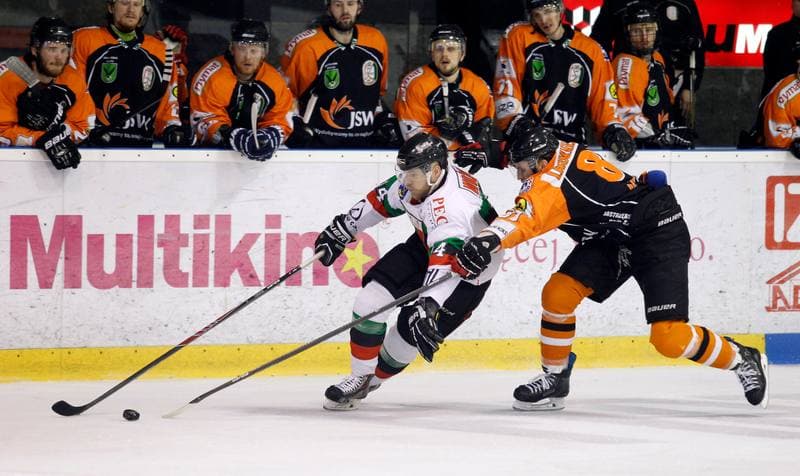 Ice Hockey. Polska Hokej Liga. GKS Tychy - JKH GKS Jastrzebie. 30.11.2014
