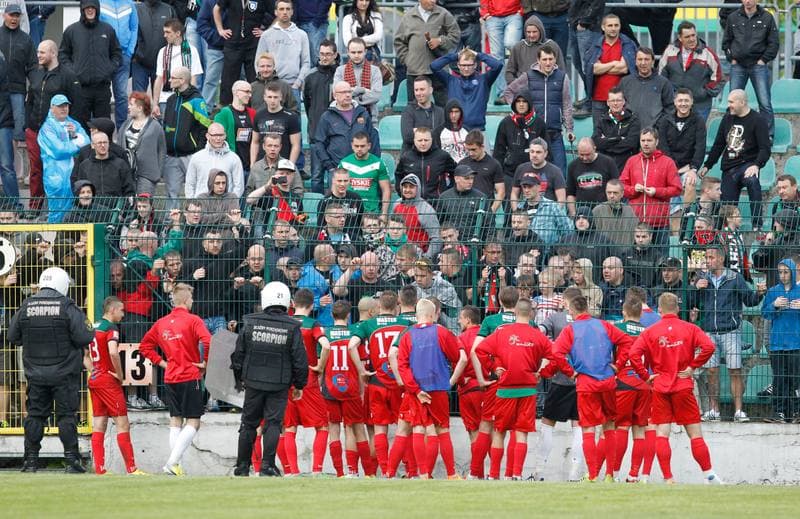 Football. I Liga. GKS Tychy - GKS Katowice. 30.05.2015