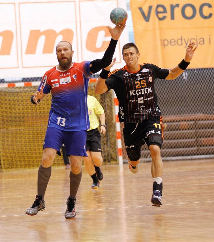 Handball. Sparing. Gornik Zabrze - Zaglebie Lubin. 06.08.2015
