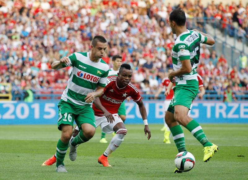 Football. PKO BP Ekstraklasa. Wisla Krakow - Lechia Gdansk. 16.08.2015