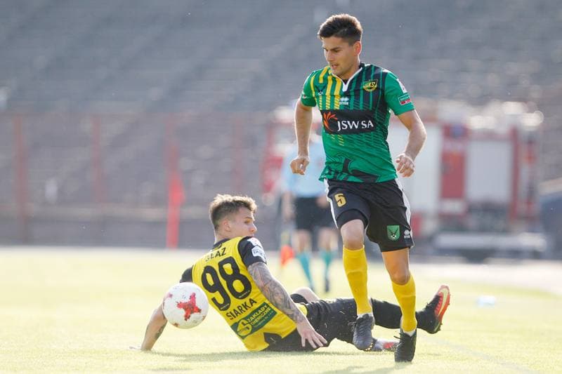 Football. II Liga. GKS 1962 Jastrzebie - Siarka Tarnobrzeg. 23.05.2018