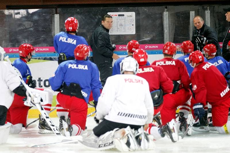 Ice Hockey. Poland national team. Training. 21.08.2018