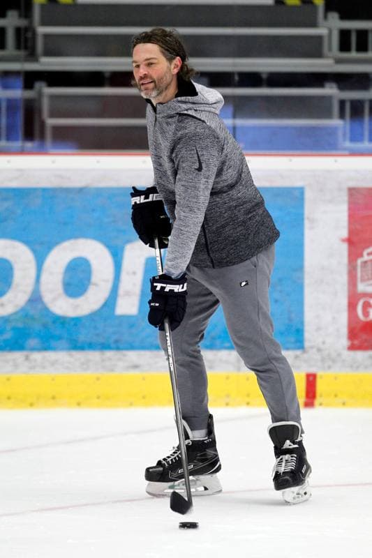 Ice Hockey. Ocelari Trinec. Training. 21.10.2018