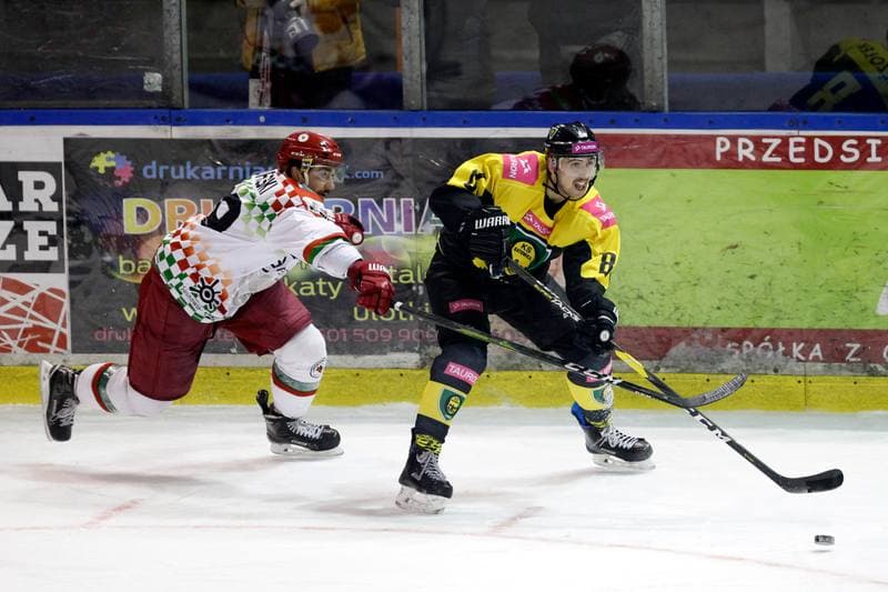 Ice Hockey. Polska Hokej Liga. Zaglebie Sosnowiec - Tauron KH GKS Katowice. 23.11.2018