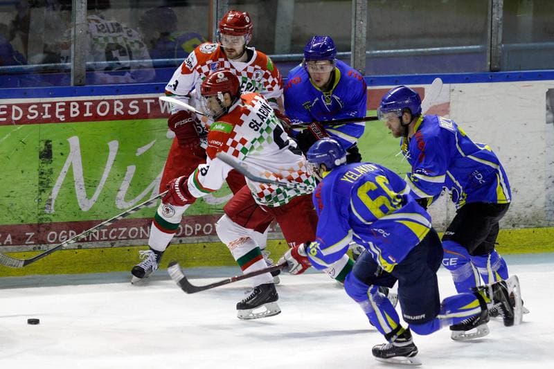 Ice Hockey. Polska Hokej Liga. Zaglebie Sosnowiec - PGE Orlik Opole. 04.12.2018