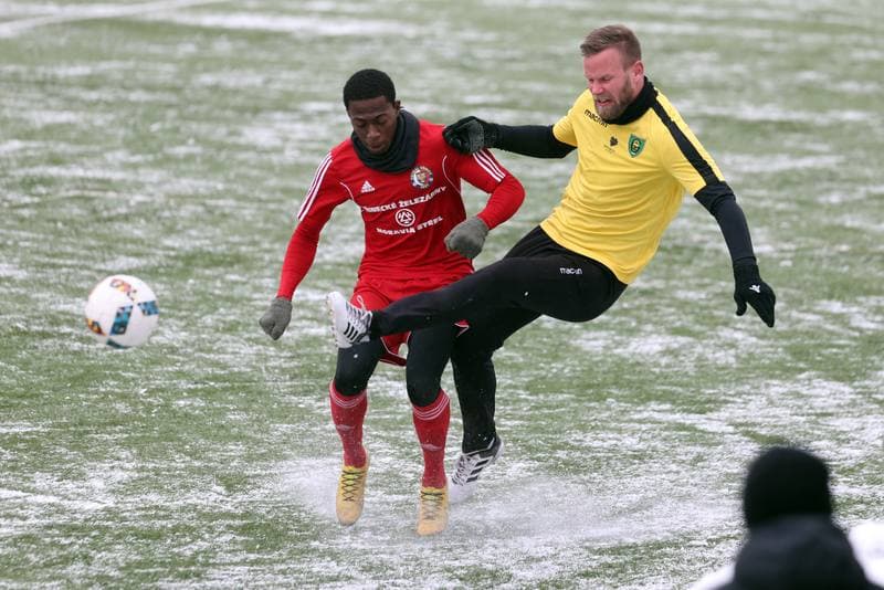Football. Sparing. GKS Katowice - Fotbal Trinec. 25.01.2019