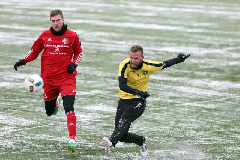Football. Sparing. GKS Katowice - Fotbal Trinec. 25.01.2019