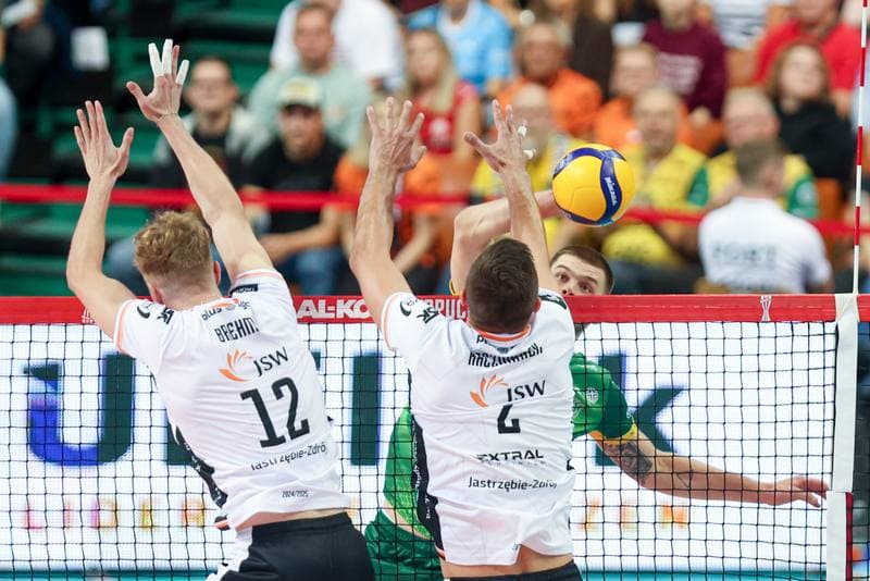 Volleyball. AL-KO Superpuchar Polski. Jastrzebski Wegiel - Aluron CMC Warta Zawiercie. 25.09.2024
