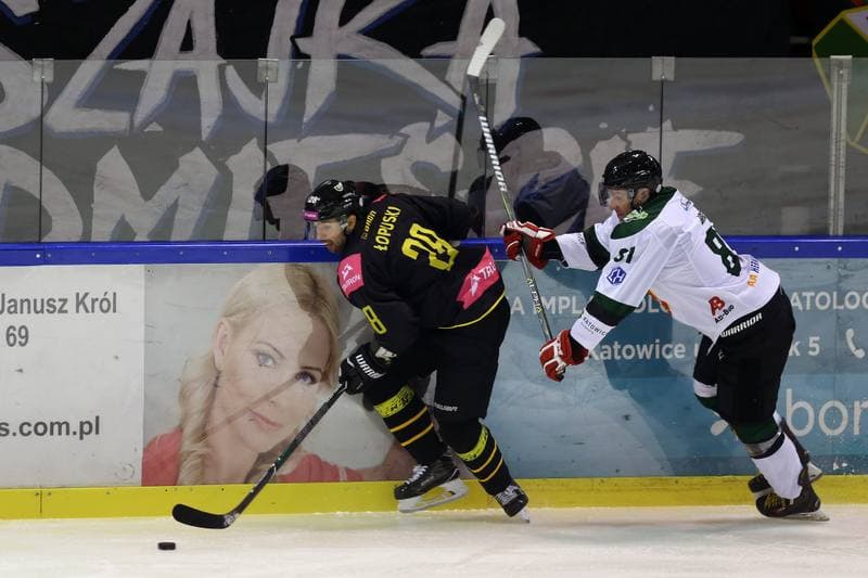 Ice Hockey. Polska Hokej Liga. Naprzod Janow - Tauron KH GKS Katowice. 24.09.2017