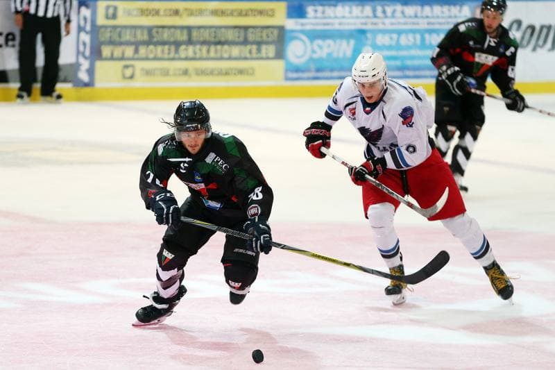 Ice Hockey. Polska Hokej Liga. SMS PZHL Katowice - GKS Tychy. 03.10.2017