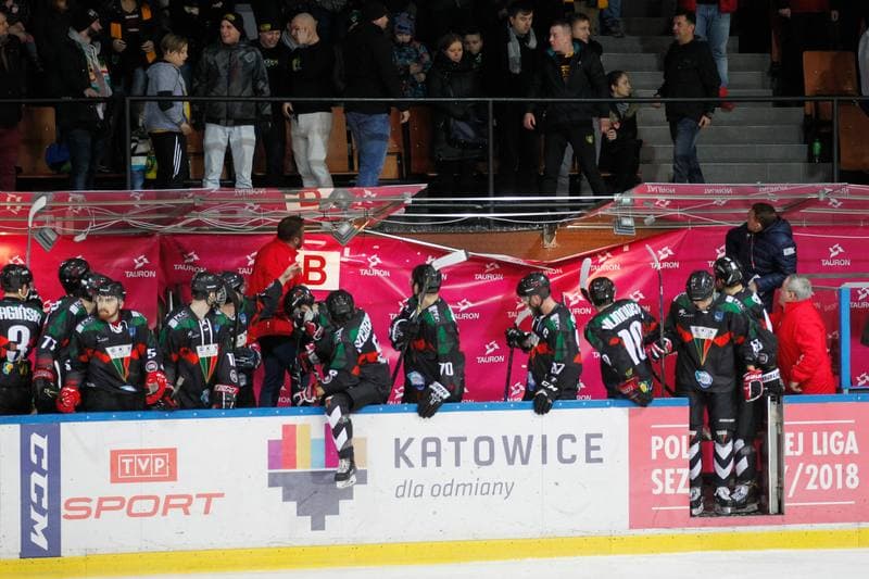 Ice Hockey. Polska Hokej Liga. Tauron KH GKS Katowice - GKS Tychy. 14.01.2018