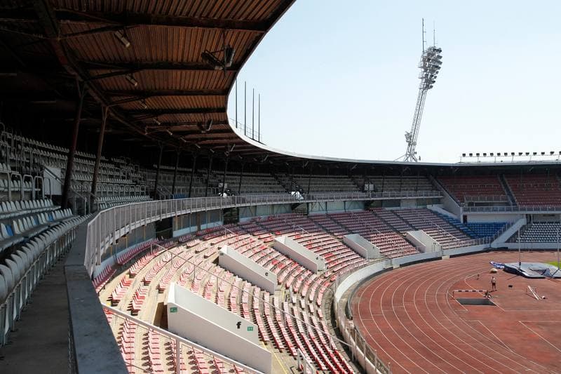 Football. Stadion Evzena Rosickeho. 26.05.2018