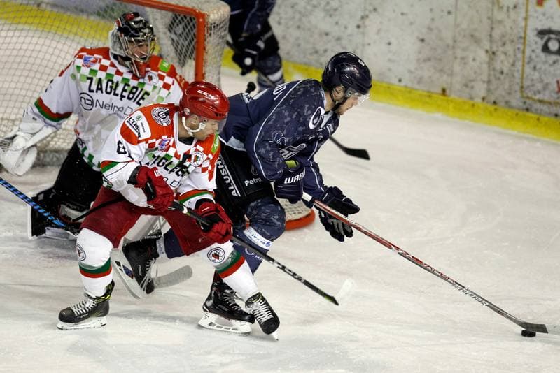 Ice Hockey. Polska Hokej Liga. Zaglebie Sosnowiec - MH Automatyka Gdansk. 02.10.2018