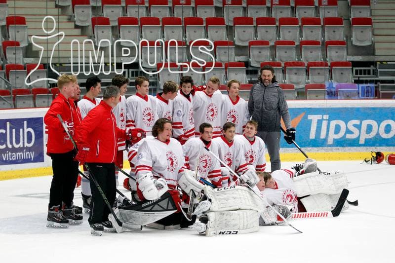 Ice Hockey. Ocelari Trinec. Training. 21.10.2018