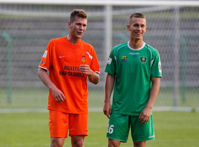Football. Friendly Match. GKS Katowice - Puszcza Niepolomice. 26.07.2014