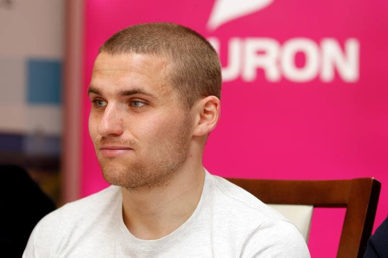 Ice Hockey. GKS Katowice. Press Conference. 12.04.2018
