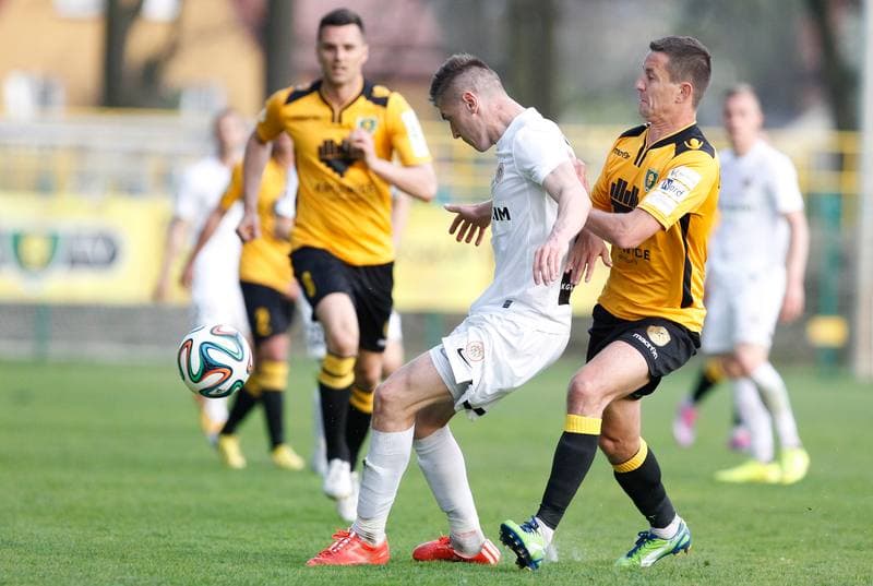 Football. I Liga. GKS Katowice - Zaglebie Lubin. 25.04.2015
