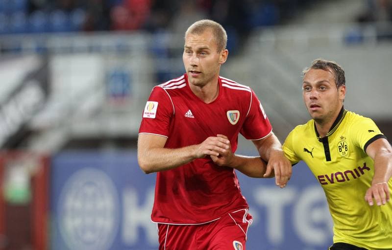 Football. Sparing. Piast Gliwice - Borussia Dortmund U-23. 06.09.2012