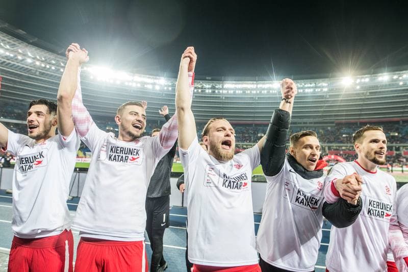 Football. FIFA World Cup Qualifiers. Poland - Sweden. 29.03.2022