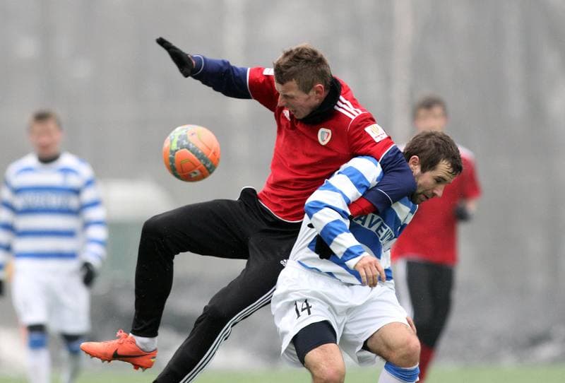 Football. Sparing. Piast Gliwice - 1 SC Znojmo. 18.02.2013