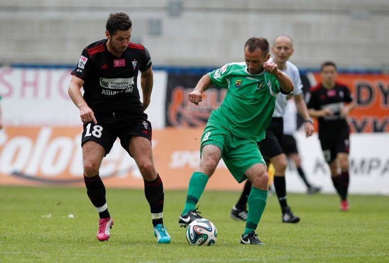 Football. Friendly Match. Gornik Zabrze - GKS Katowice. 27.06.2015