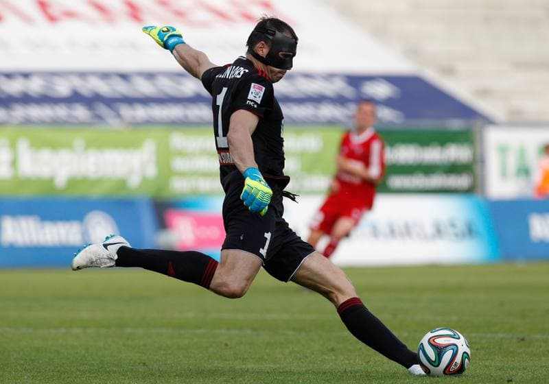 Football. T-Mobile Ekstraklasa. Gornik Zabrze - Lech Poznan. 21.07.2014