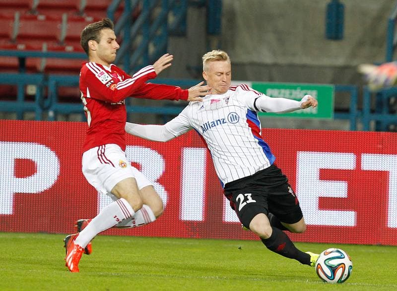 Football. T-Mobile Ekstraklasa. Wisla Krakow - Gornik Zabrze. 09.05.2015