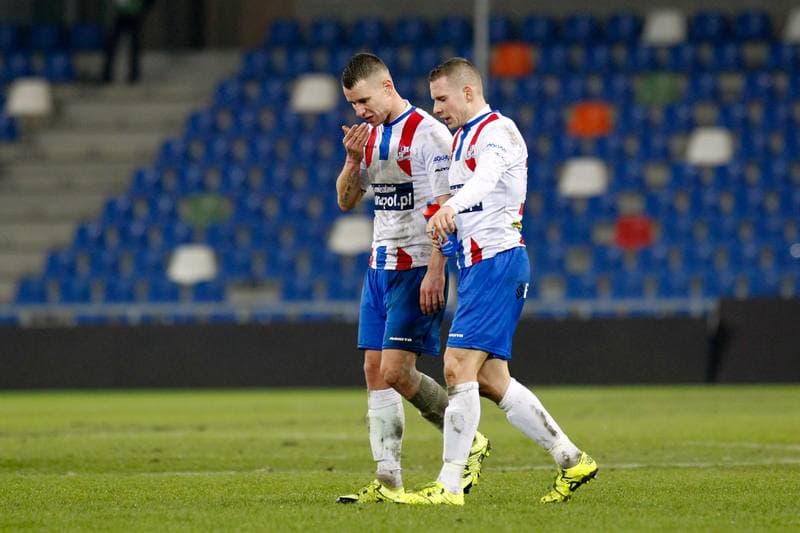 Football. T-Mobile Ekstraklasa. Podbeskidzie Bielsko Biala - Slask Wroclaw. 03.10.2014