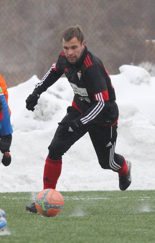Football. Sparing. Gornik Zabrze - LZS Piotrowka. 25.01.2013