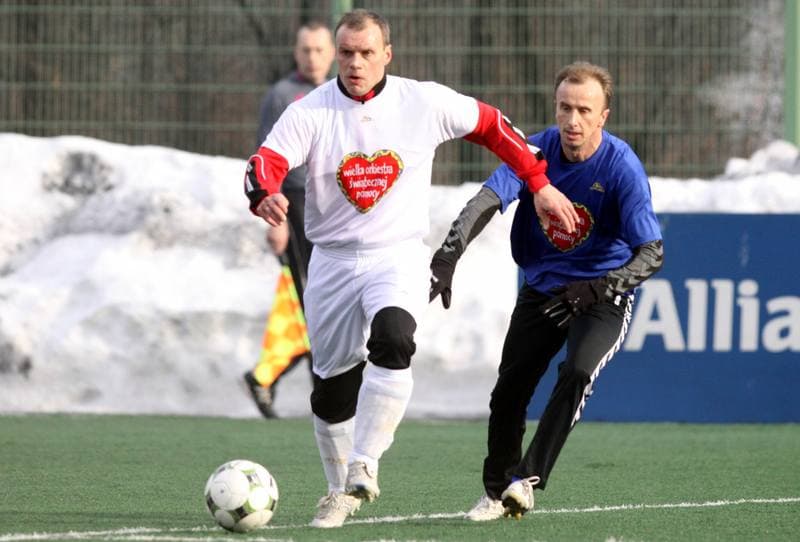Football. XIX Final WOSP. Reprezentacja WOSP - Reprezentacja Slaska. 09.01.2011