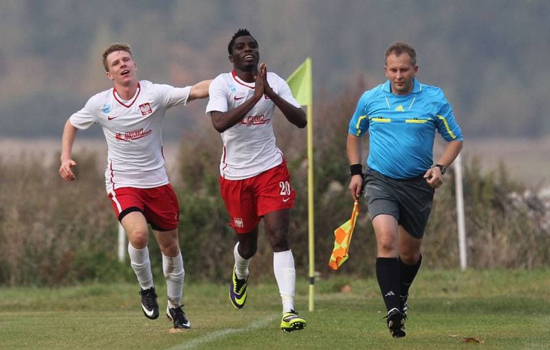 Football. Friendly Match. LZS Piotrowka - Gornik Zabrze. 10.10.2013