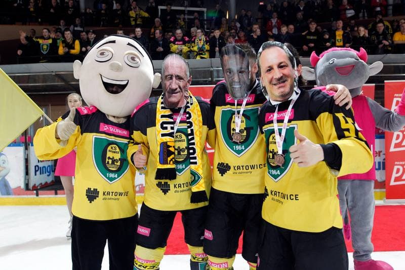 Ice Hockey. Polska Hokej Liga. Tauron KH GKS Katowice - TatrySki Podhale Nowy Targ. 06.04.2019