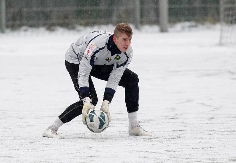 Football. Sparing. GKS Katowice - Gornik Leczna. 25.01.2014