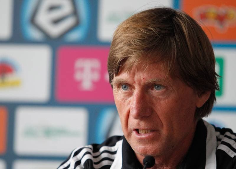 Football. Piast Gliwice. Press Conference. 12.09.2014