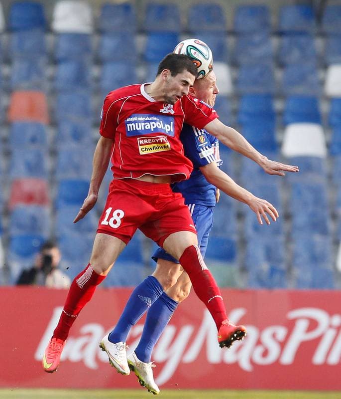 Football. Polish Cup. Podbeskidzie Bielsko Biala - Piast Gliwice. 19.03.2015