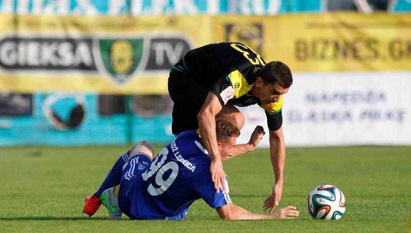 Football. I Liga. GKS Katowice - Miedz Legnica. 29.11.2014