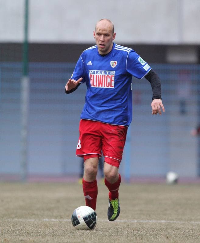Football. Sparing. Piast Gliwice - Kolejarz Stroze. 10.03.2012